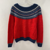 GAP WOMEN'S SWEATER red navy M
