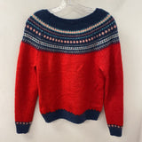 GAP WOMEN'S SWEATER red navy M