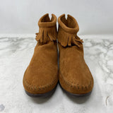 MINNETONKA WOMEN'S BOOTS tan 7.5