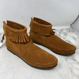 MINNETONKA WOMEN'S BOOTS tan 7.5
