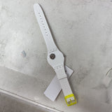 swatch WOMEN'S WATCH white yellow