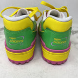 NEW BALANCE WOMEN'S SNEAKERS pink lime yllow 8.5