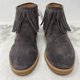 KATE SPADE WOMEN'S BOOTS brown suede 6