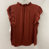 MAISON D'AMELIE WOMEN'S BLOUSE/SHIRT orange L