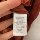MAISON D'AMELIE WOMEN'S BLOUSE/SHIRT orange L
