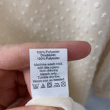 J CREW WOMEN'S BLOUSE/SHIRT cream black 4