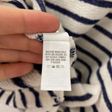 AERIE WOMEN'S TOP white navy stripe XS