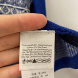 EDDIE BAUER WOMEN'S CARDIGAN blue white M