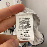 michael tyler WOMEN'S DRESS white multi colour print XS