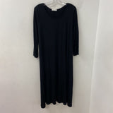 REBORN WOMEN'S PLUS DRESS black 3X