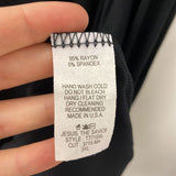 REBORN WOMEN'S PLUS DRESS black 3X
