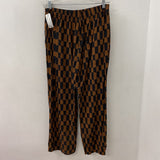 OLD NAVY WOMEN'S PANTS tan black check L