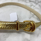 JANA WOMEN'S BELT gold snake M