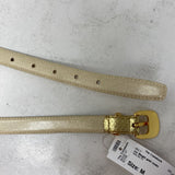 JANA WOMEN'S BELT gold snake M