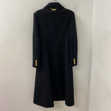 H&M WOMEN'S COAT black M