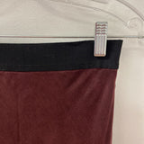 BELLA DAHL WOMEN'S SKIRT burgundy S
