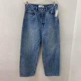 Denim Forum WOMEN'S JEANS light blue XS/26