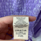 L'AGENCE WOMEN'S BLOUSE/SHIRT purple white M