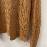 Banana Republic WOMEN'S CARDIGAN orange silver M