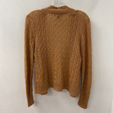 Banana Republic WOMEN'S CARDIGAN orange silver M
