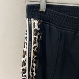 MARC CAIN WOMEN'S PANTS black whtie brown 10/4