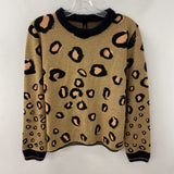 MARC CAIN WOMEN'S SWEATER animal print 10/4