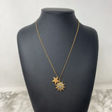 J CREW WOMEN'S NECKLACE brassy