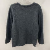 SANDRO WOMEN'S SWEATER grey white pink S/M