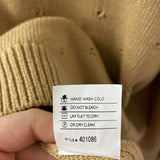 REPEAT WOMEN'S CARDIGAN camel L/42