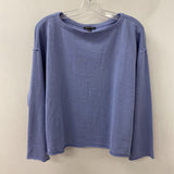 EILEEN FISHER WOMEN'S TOP blue S
