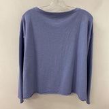 EILEEN FISHER WOMEN'S TOP blue S