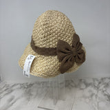 WOMEN'S HAT natural brown