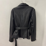 DANIER WOMEN'S COAT black silver XL