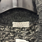 BRUNELLO CUCINELLI WOMEN'S CARDIGAN greys M/L