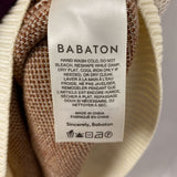 BABATON WOMEN'S CARDIGAN cream beige brown XS