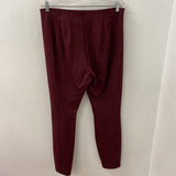 LULULEMON WOMEN'S PANTS burgundy L