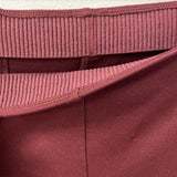 LULULEMON WOMEN'S PANTS burgundy L