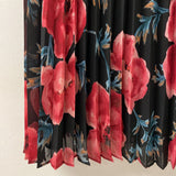 RW&CO WOMEN'S DRESS black pink floral 2