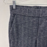 THEORY WOMEN'S PANTS navy white S