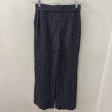 THEORY WOMEN'S PANTS navy white S