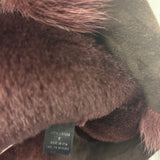 ELIE TAHARI WOMEN'S COAT brown burgundy M