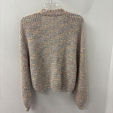 BB DAKOTA WOMEN'S CARDIGAN pastel withe flecks S