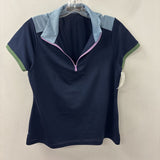 RLX WOMEN'S ACTIVE TOP navy green blue M