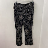 JONES new york WOMEN'S PANTS black white floral