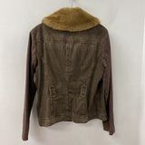 oui WOMEN'S BLAZER/JACKET brown orange 8