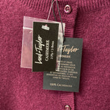 Lord & Taylor WOMEN'S CASHMERE raspberry M