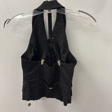 BEBE WOMEN'S SUIT/OUTFIT black white XS