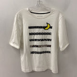 MARC CAIN WOMEN'S TOP white black yellow 8/3