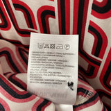 MARC AUREL WOMEN'S BLOUSE/SHIRT cherry black white S/40