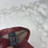 WOMEN'S GLOVES/MITTS red 7.5